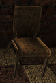 A obtainable wooden chair